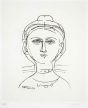 Woman by Massimo Campigli - Contemporary Artwork