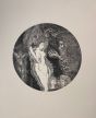 Nude Woman is an original drawing in etching technique on paper, realized by Anonymous Artist of first half of the 20th Century.
