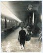 In the Station- Vintage Photograph