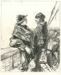 Paul Gavarni - Fishermen - Modern Art