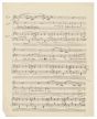 Autograph Music Score by Fredrick Cramer