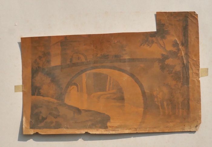 The Bridge by Jan Peter Verdussen - Old Master Artwork