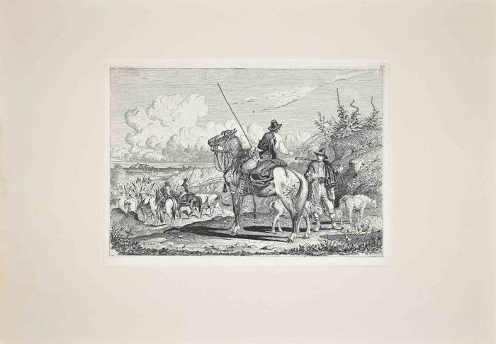 Roman Countryside and Shepherds