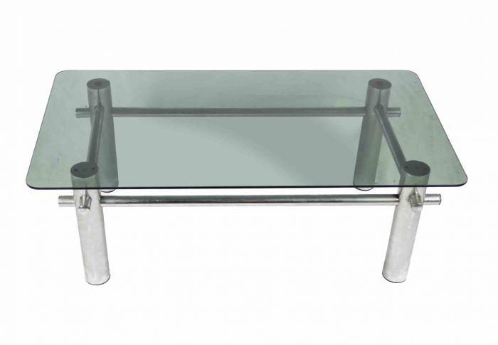 Chrome Coffee table - Italy mid-20th Century