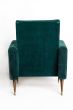 Couple of Green Velvet Armchairs - Design Furniture