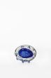 Vintage Cobalt Blue Ashtray - Decorative Object