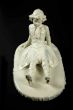 Vintage White Porcelain with child