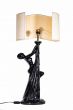 Vintage Ceramic Table Lamp by Tommaso Barbi - Italy 1970s
