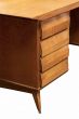 Mid-century Wood Desk by Melchiorre Bega