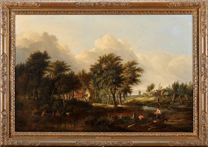 Landscape with Stream