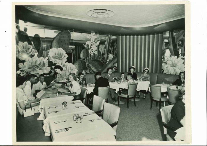 At the Restaurant - American Vintage Photograph