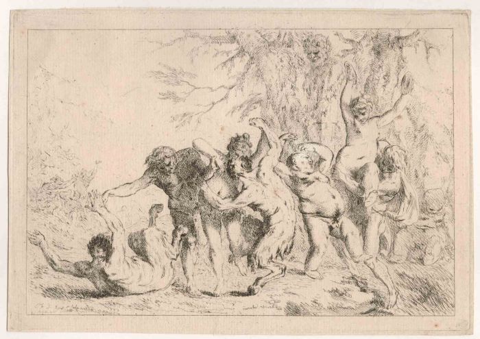 Bacchanal Scene 