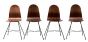 Four Vintage Wooden Chairs by Franco Campo, Carlo Graffi -  Design Furniture