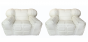 White armachairs by Arik Ben Simhon - Design Furniture