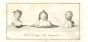 Ancient Roman Heads, Triad from Hercolaneum- Vincenzo Campana - Old Masters
