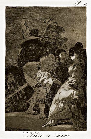 Nadie se conoce by Francisco Goya - Old Masters 