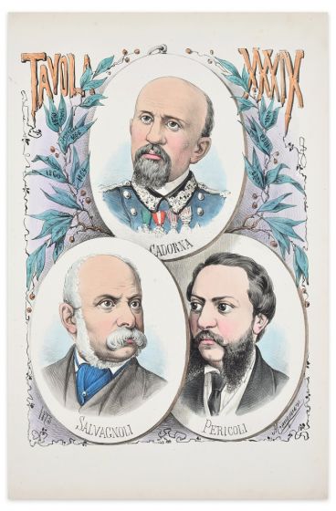 Tre Politici by Antonio Manganaro - Modern Artwork