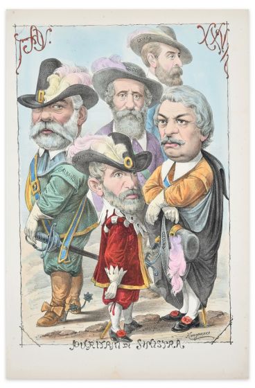 Puritani Di Sinistra by Antonio Manganaro - Modern Artwork