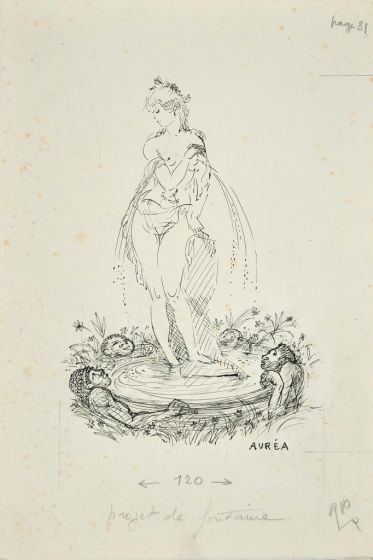 Projet de Fontaine by Amandine Doré - Contemporary Artwork