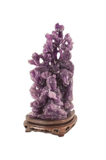 An Amethyst Carving - Decorative Objects