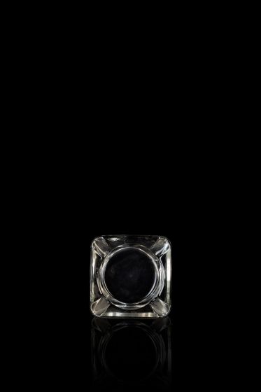 Glass transparent ashtray - Decorative Object