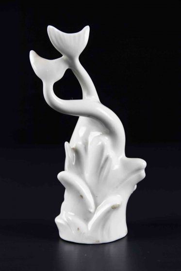 Vintage Porcelain Dolphins