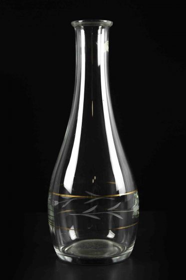 Glass Decorated Bottle 