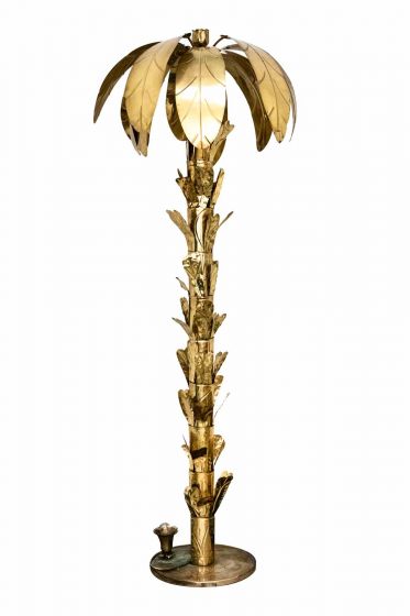 Regency Floor Lamp - Attributed to Maison Jansens - Vintage Design Furniture