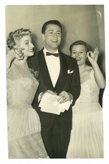 Portrait of Miranda Martino and Enzo Tortora -  Vintage Photo 
