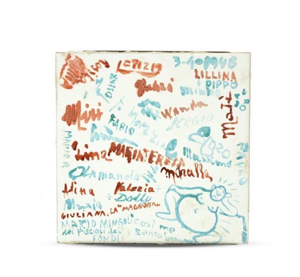 Tile from Via Margutta - Decorative Object