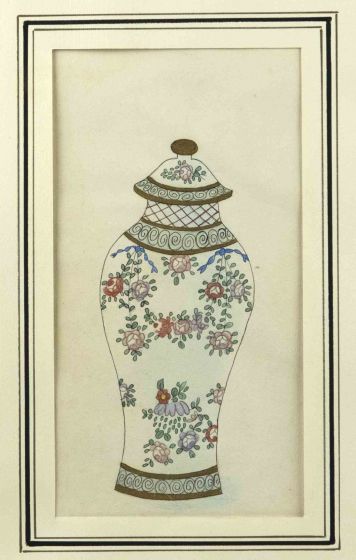 Anonymous - Flower Vase - Modern Artwork