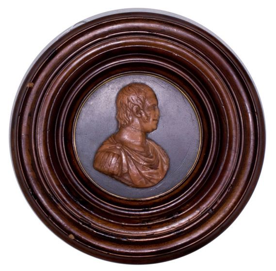 Bas Relief with Profile of Ferdinando IV Borbone by Anonymous - Decorative Object