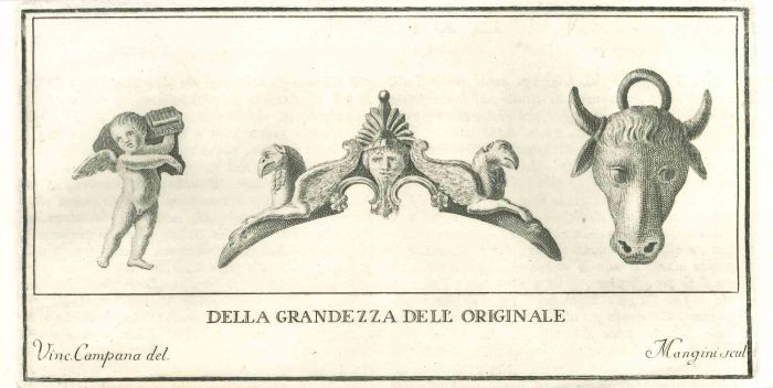 Ancient Roman Decoration - Vincenzo Campana - Old Masters