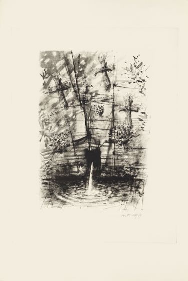 Fountain by Michel Ciry - Modern Artwork