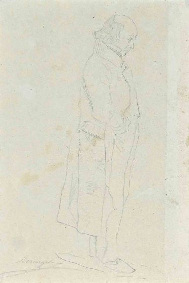 Portrait of Pierre-Jean de Béranger