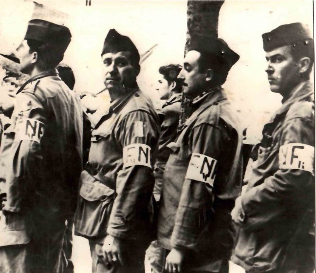 Military in Algeria, historical photograph