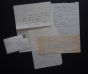 Lot of Autographs by Giovanni Omiccioli - Manuscripts