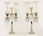 Crystal Candelabras By Anonymous - Decorative Object