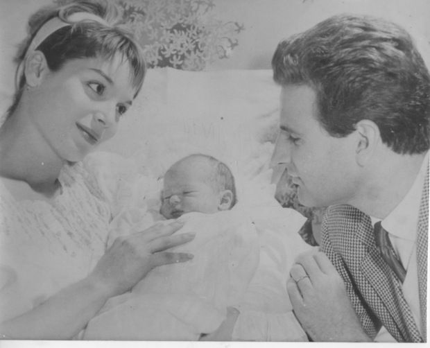 The Italian Actress Elsa Martinelli with Mancinelli Scotti