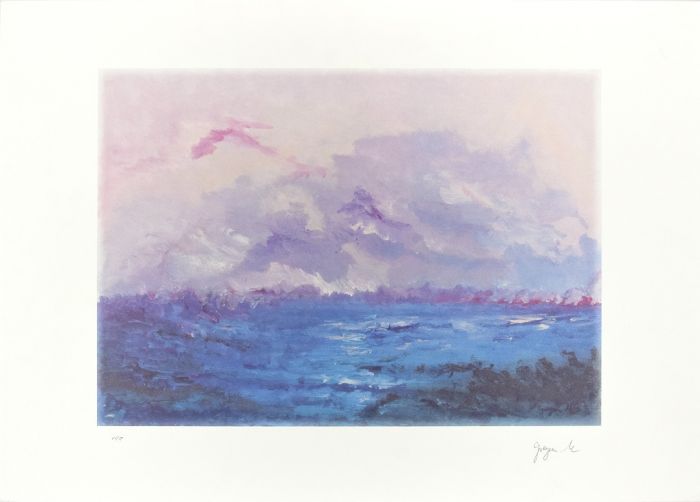 The Storm by Martine Goeyens - Contemporary Artwork