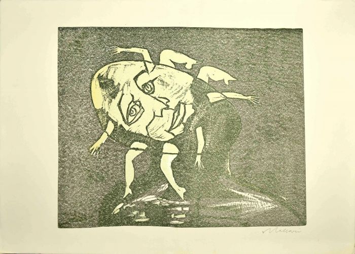 Women by Mino Maccari - Contemporary Artwork