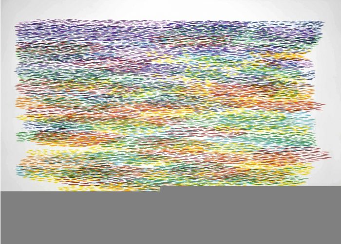 Kalithea by Piero Dorazio - Contemporary Artwork
