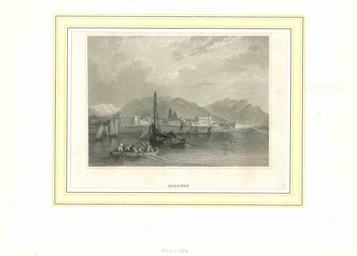 Ancient View of Ajaccio