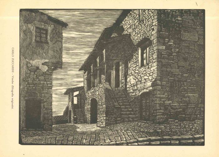 Carlo Zuccarini - Viterbo - Modern Artwork