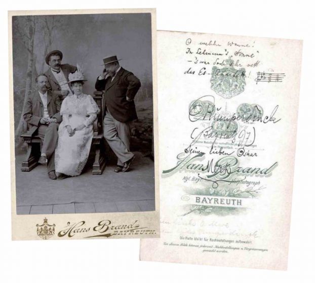 Photographic Portrait and Signature of Engelbert Humperdinck - Original Photographs