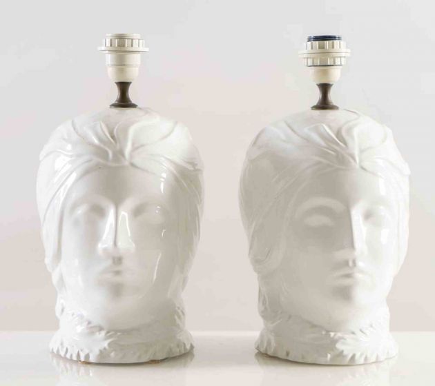 Tommaso Barbi - Pair of Lamps - Designer work Lamps 