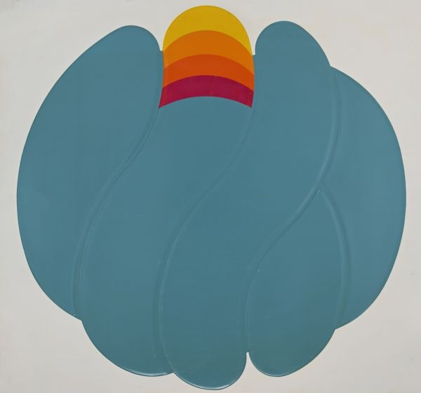 Turquoise Ball by Shu Takahashi - Contemporary Artwork