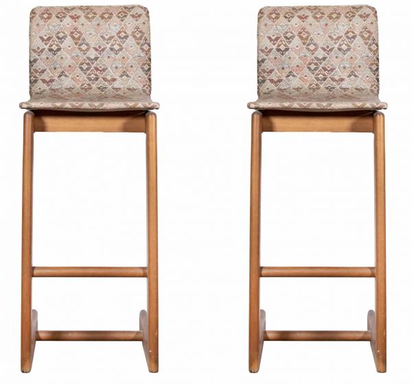 Pair of Vintage Stools Italian Production, 1960s