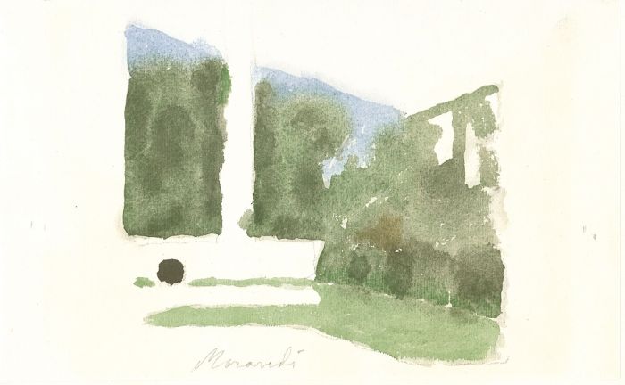 Landscape by Giorgio Morandi - Contemporary Artwork